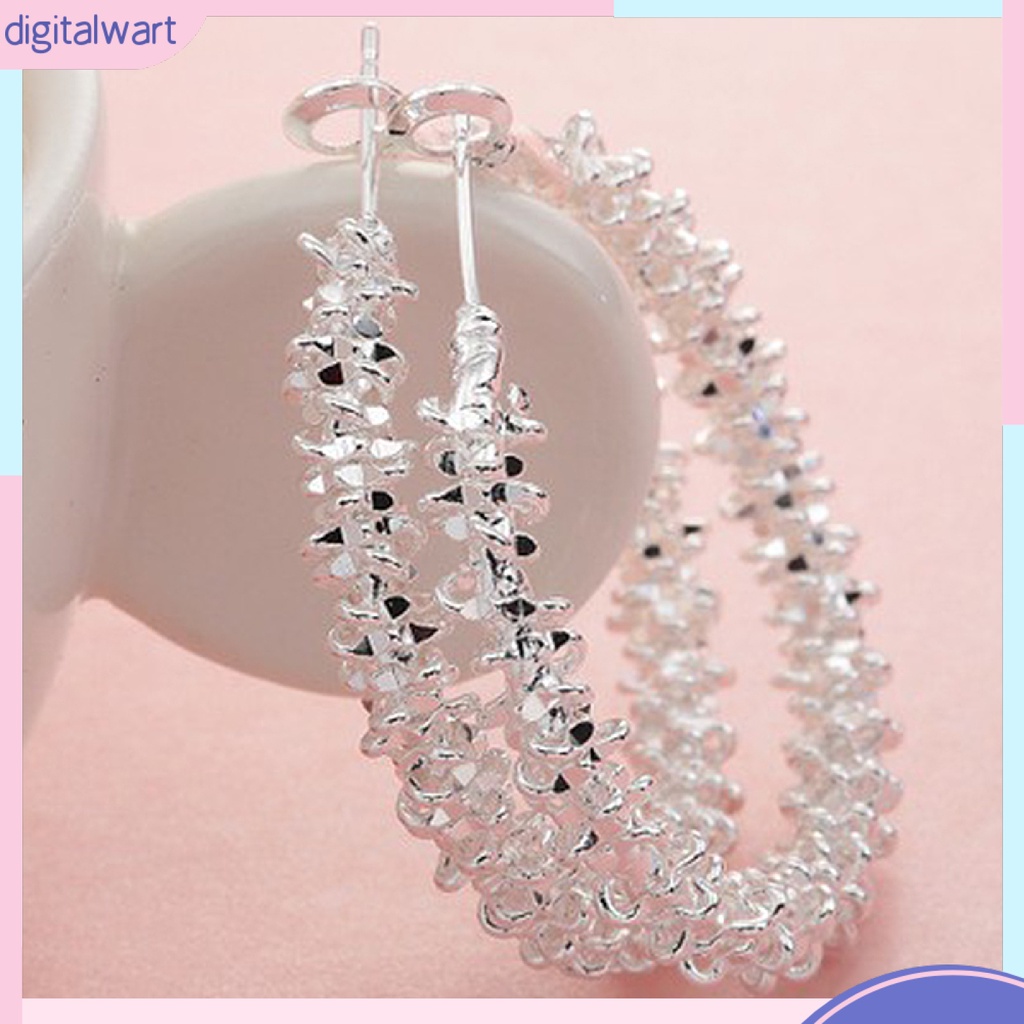 Khuyên Tai Nữ Hình Tròn Thiết Kế Độc Đáo