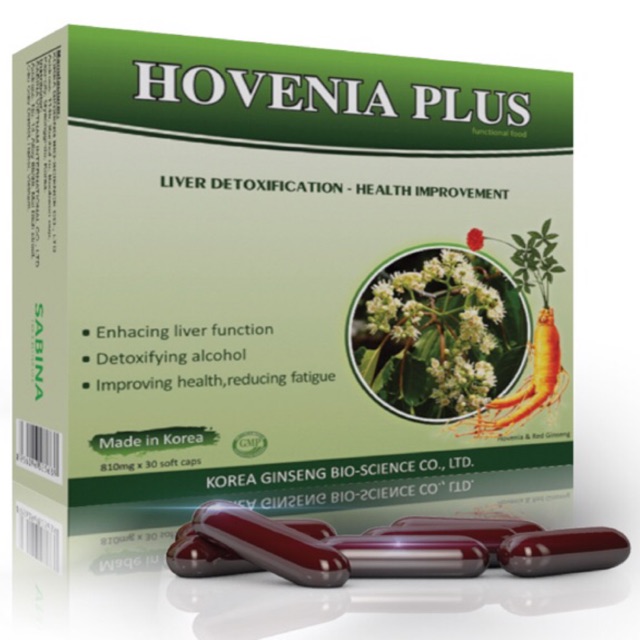 [CHÍNH HÃNG]Giải độc gan Hovenia Plus nhập khẩu Hàn Quốc
