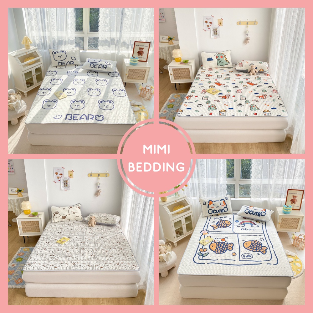 Chiếu Điều Hòa Cao Su Non 3D Hãng Cute Đựng Trong Túi Rút