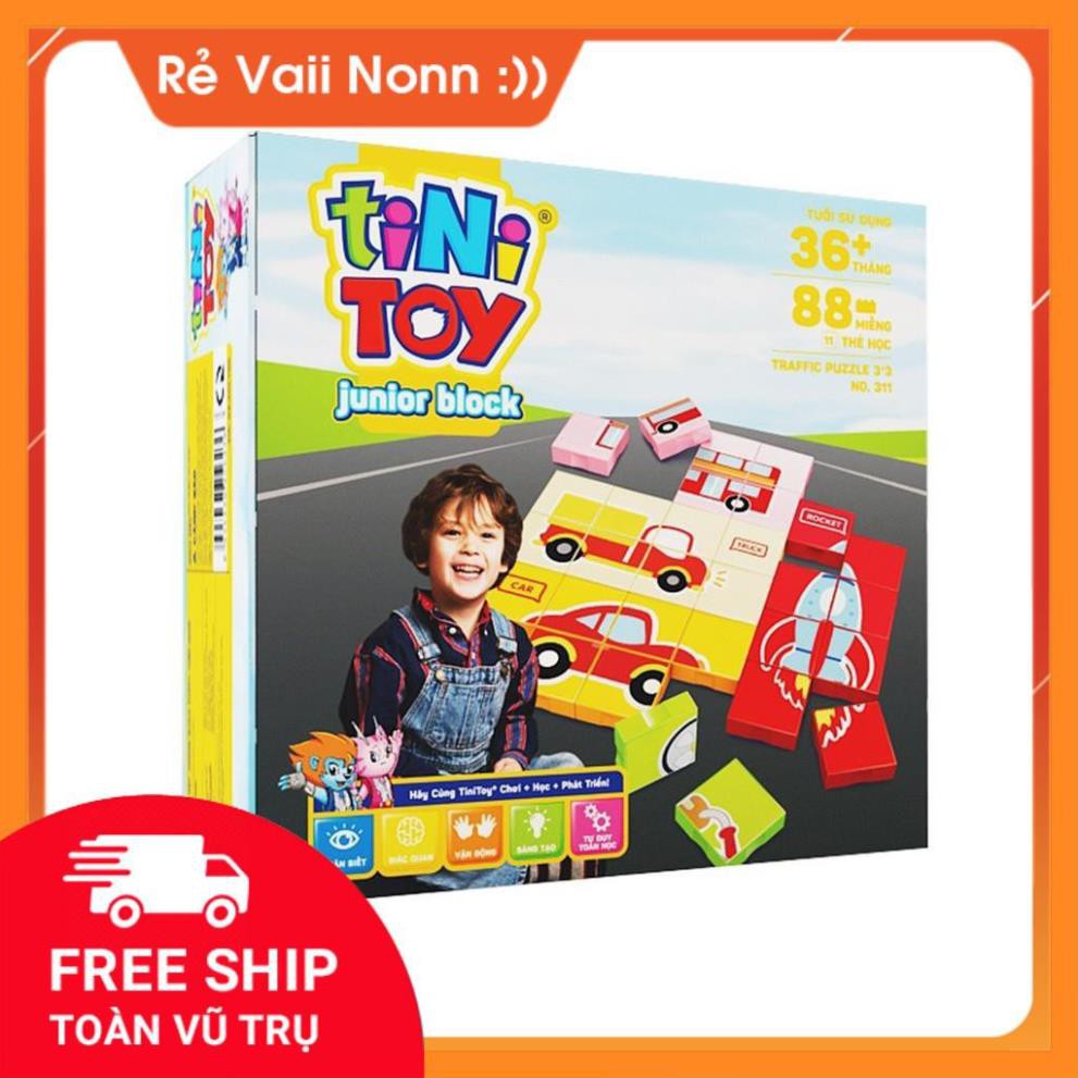 [HÀNG CAO CẤP] Đồ Chơi Lắp Ráp Junior Block Traffic Puzzle 311
