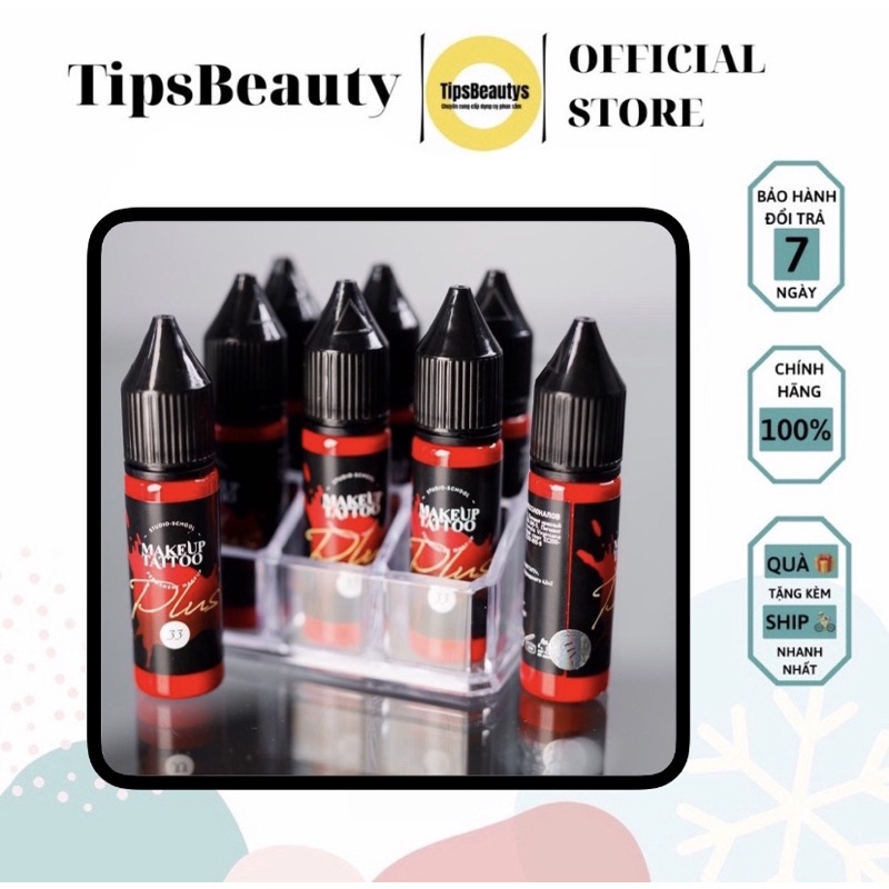 MỰC MAKEUP tatto PHUN XĂM FULL MÀU -Mực phun xăm tự nhiên - dụng cụ phun xăm