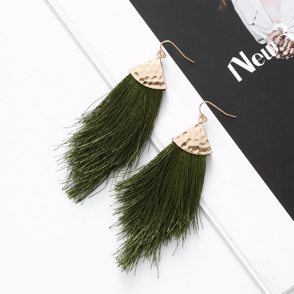 PATH 1 Đôi Bông Tai Phong Cách Bohemia Cổ Điển Dành Cho Nữ