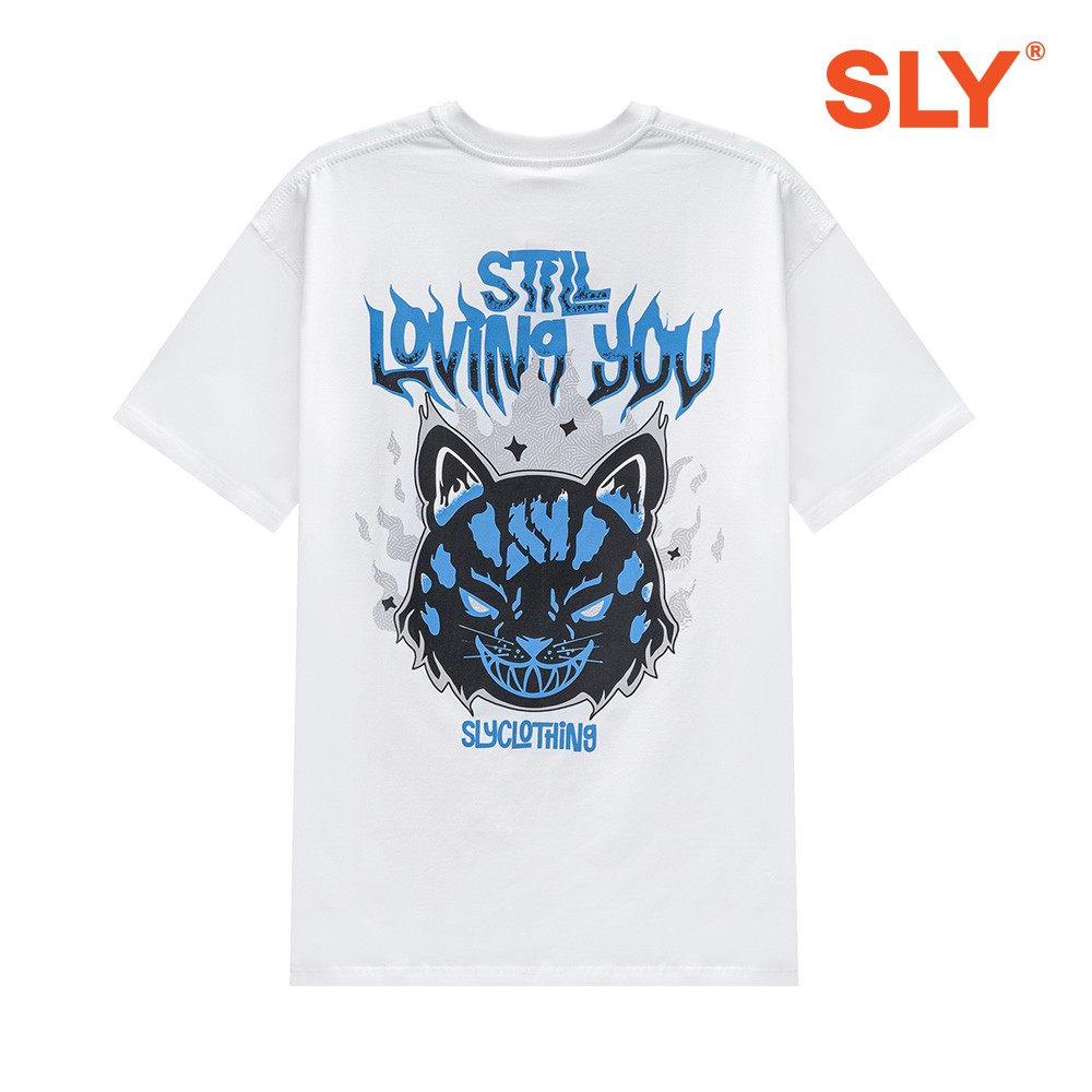 [Mã INCU50 giảm 50K đơn 250K] Áo thun SLY Poppy Fire màu trắng | BigBuy360 - bigbuy360.vn