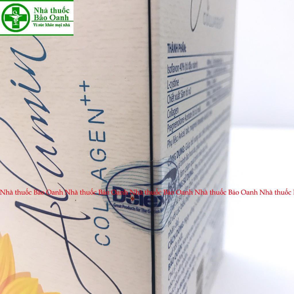 Viên uống nội tiết tố Alumin Collagen lọ 30 viên