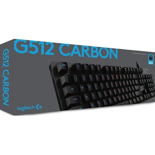 Bàn phím Logitech G512 Lightsync RGB Mechanical Gaming Keyboard - Hàng chính hãng