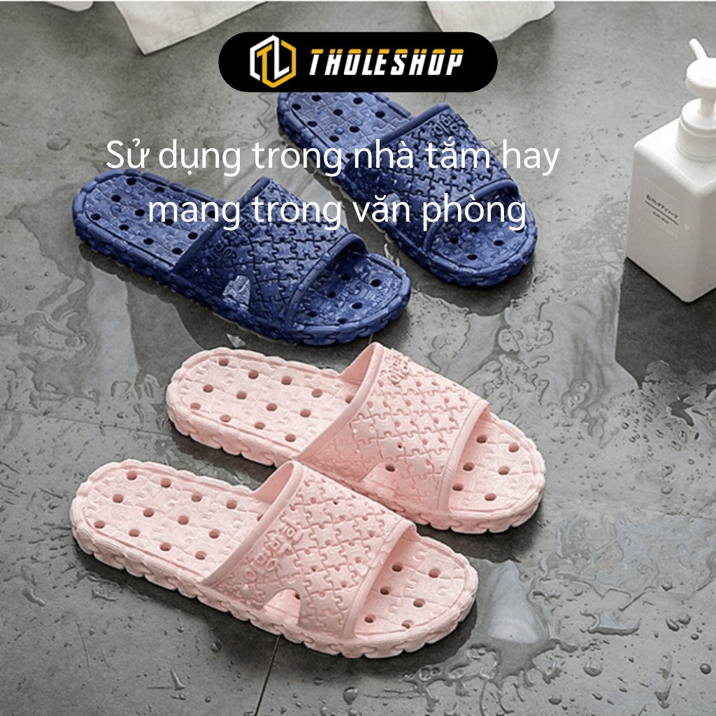 Dép Đi Trong Nhà GIGAHOME Dép Nam Nữ  Xốp Lỗ Thoát Nước Mang Nhà Tắm, Văn Phòng 7270