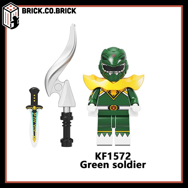 Năm Anh Em Siêu Nhân Gao Đồ Chơi Lắp Ráp Power Rangers Minifigures KF6144
