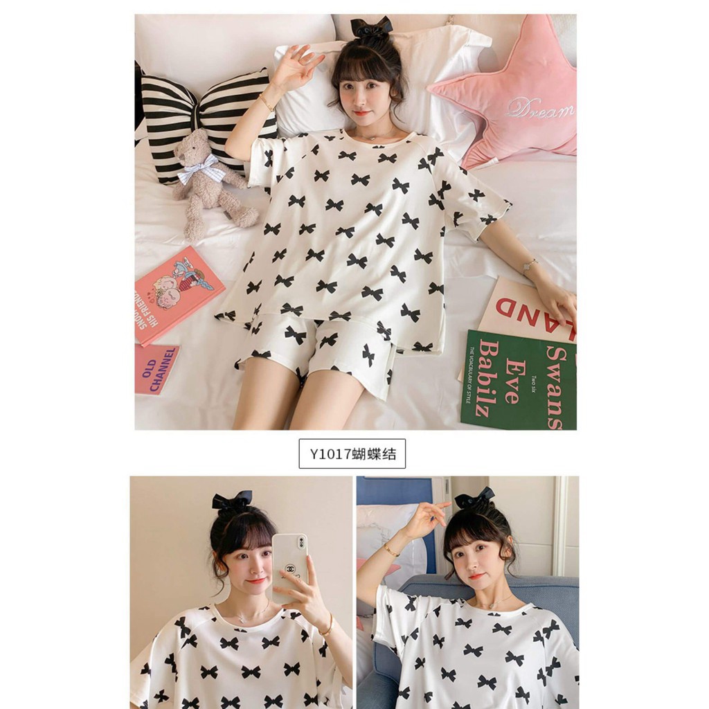 Đồ Bộ Nữ Đồ Mặc Nhà Đồ Ngủ Mùa Hè Tay Ngắn Đủ Size - Đồ Bộ Dễ Thương Nhiều Mẫu Nhiều Hình BTTL104 | BigBuy360 - bigbuy360.vn