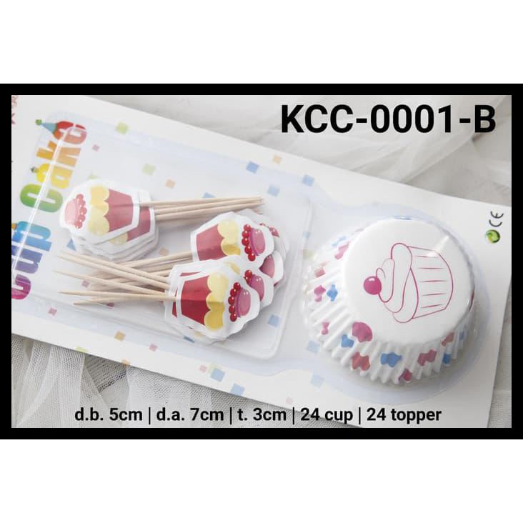 Giấy Gói Bánh Cupcake Kcc-0001-B