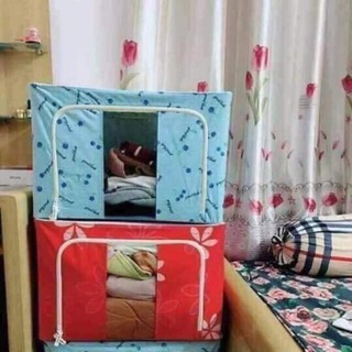 Thùng đựng đồ khung sắt đa năng