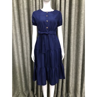 ĐẦM MAXI TẦNG + BELT (hình chụp thật)