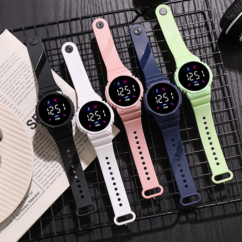 Đồng Hồ Thể Thao Casio Chống Thấm Nước Đa Năng Phát Sáng Phong Cách Hàn Quốc Cho Nam Và Nữ