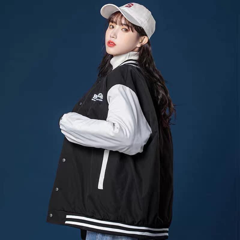 ÁO KHOÁC JACKET BOMBER  BADGE UNISEX - GIN STORE | BigBuy360 - bigbuy360.vn