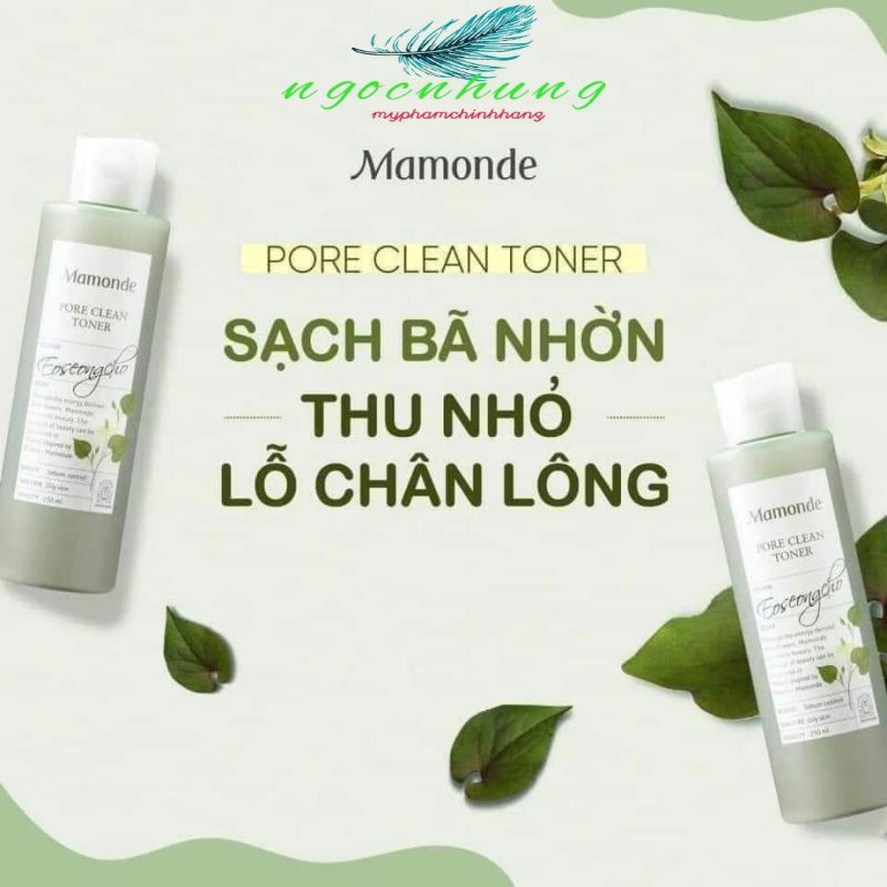 Nước hoa hồng Diếp Cá Mamonde dành cho da mụn 250ml