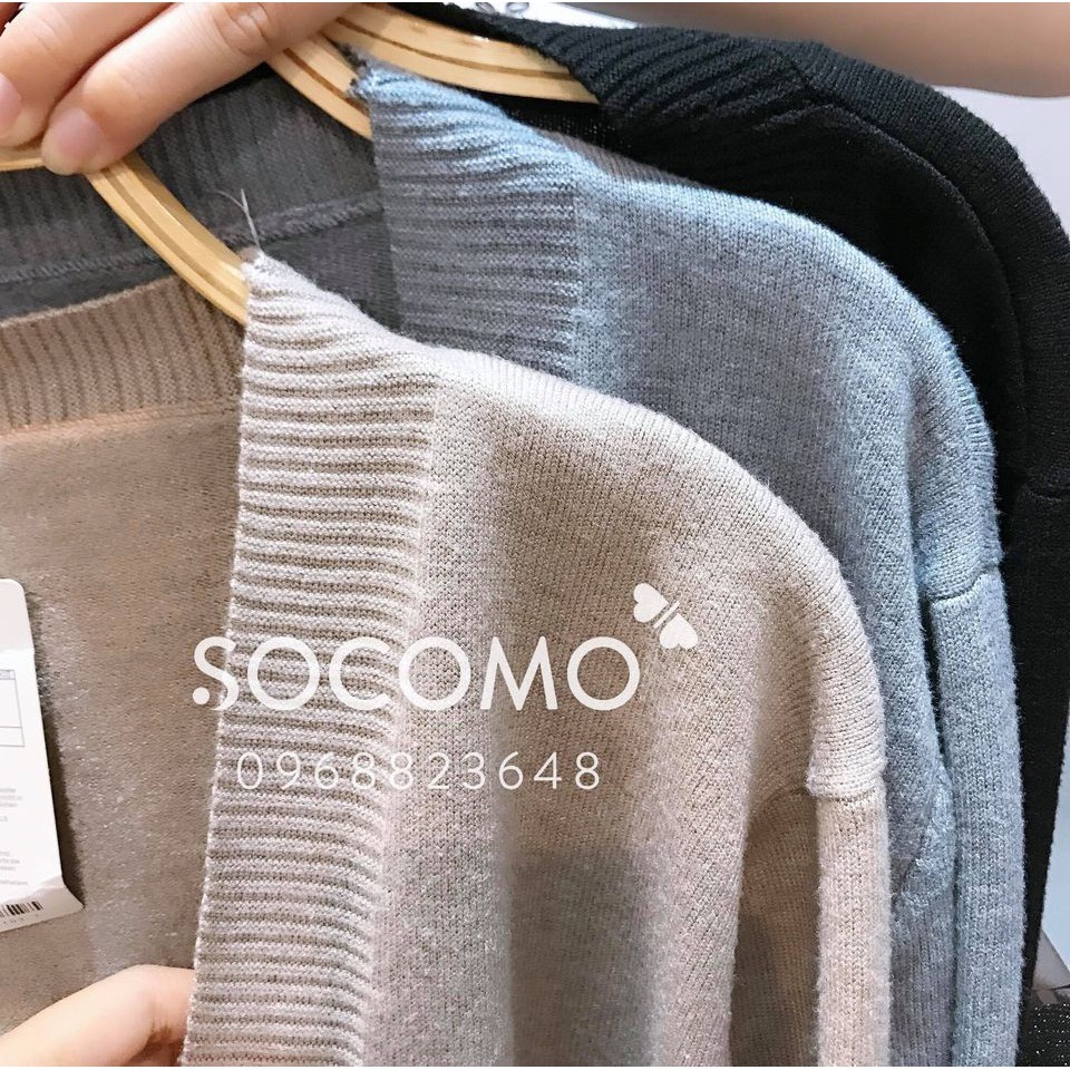 Áo cardigan len dáng dài 2 túi nữ Socomo - Hàng Loại 1, Chất Đẹp - Giá tốt - 100% ảnh Socomo Tự Chụp | BigBuy360 - bigbuy360.vn
