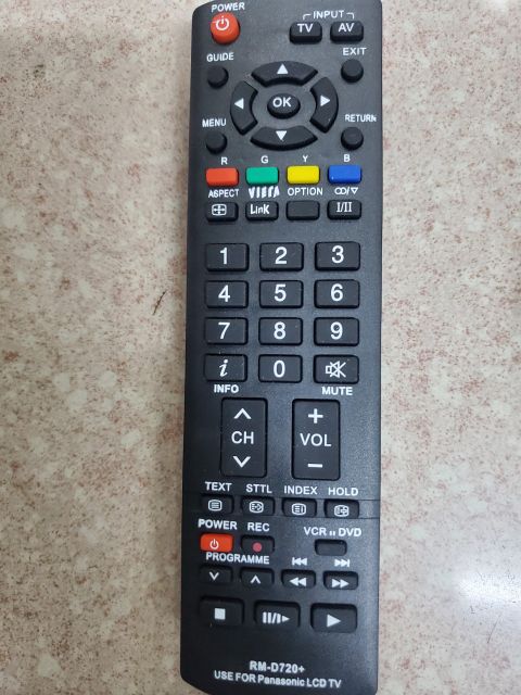 Điều khiển - remote tivi Panasonic RM D720+