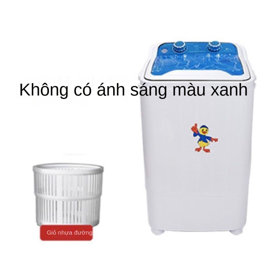 Máy giặt mini công suất lớn 7kg Duckling, thùng đơn gia đình nhỏ và thùng đơn, rửa giải kép bán tự động miễn phí vận chu