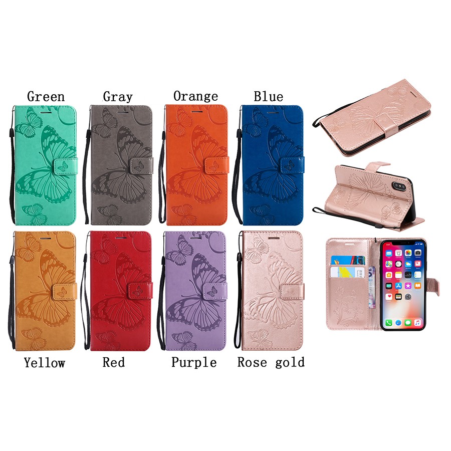 Case for Motorola Moto X Style Butterfly leather phone shell