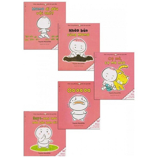 [Mã LIFEHOT55 giảm 10% đơn 99K] Sách - Combo Momo Chú bé Quả Đào Phần 1