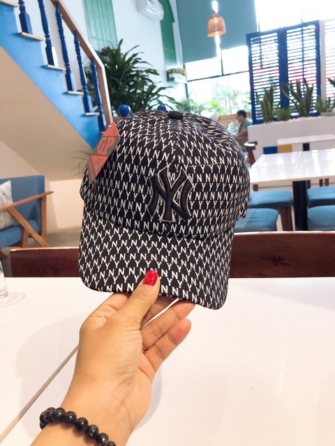 NÓN KẾT THÊU LOGO NY - MŨ LƯỠI TRAI NAM NỮ