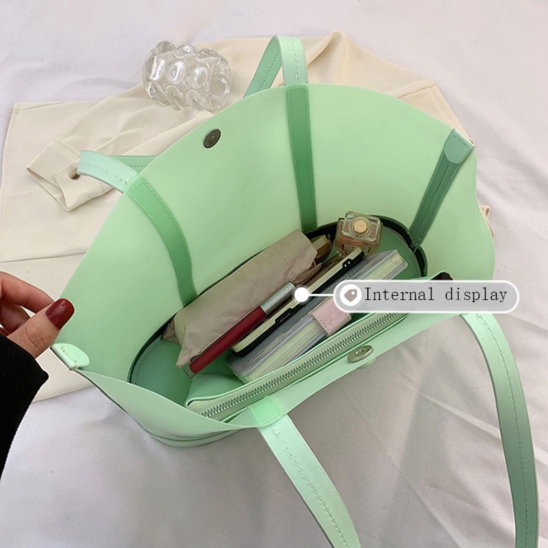 Túi Đeo Vai Trong Suốt Thời Trang Cho Nữ