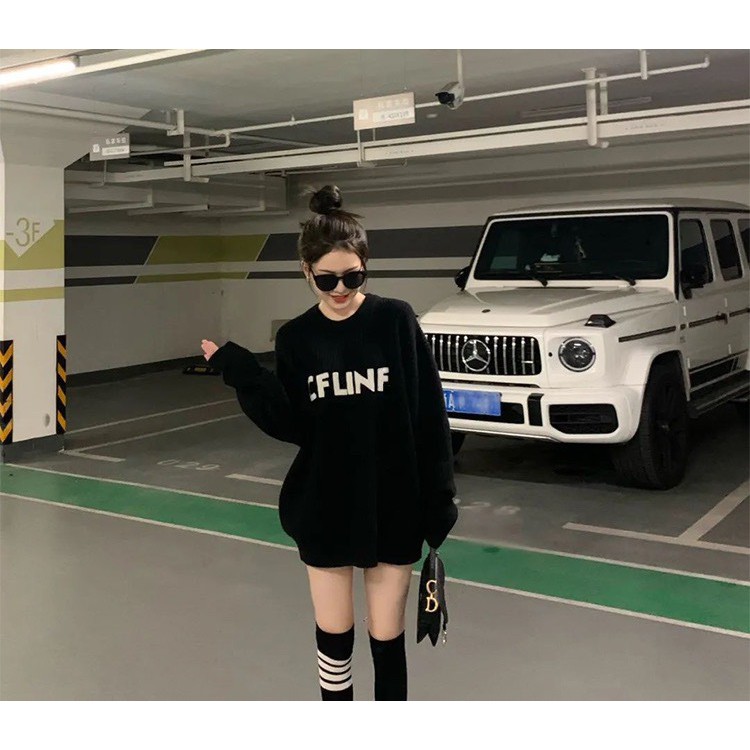Áo Sweater CeLine Form Rộng, Nam Nữ dáng Unisex - Áo Chất Nỉ Bông Cao Cấp - Áo Hoodie Top Xu Hướng 2021 | BigBuy360 - bigbuy360.vn