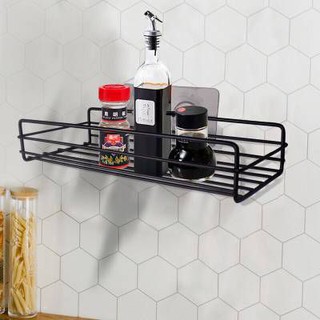 Kệ sắt dán tường hình chữ nhật siêu chắc