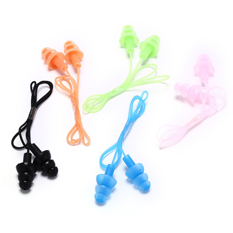 Nút Bịt Tai Khi Bơi Lội Bằng Chất Liệu Silicone