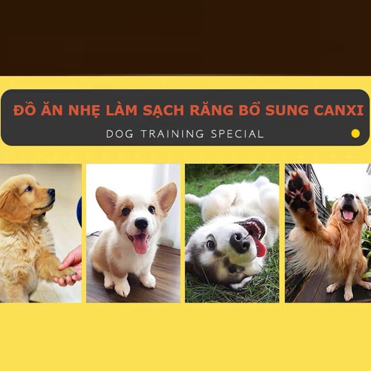 URBAN_GÀ MẬT ONG QUẤN XƯƠNG SỮA DR.DINGO_SNACK SẠCH RĂNG CHO CHÓ