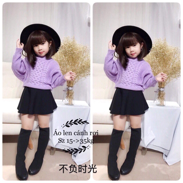 Áo len thừng cánh dơi