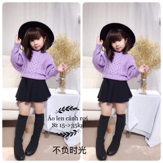 Áo len thừng cánh dơi