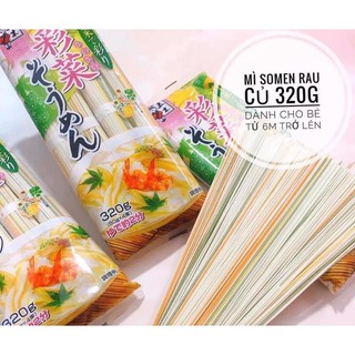 Mì somen rau cũ ngũ sắc 80g - 320g
