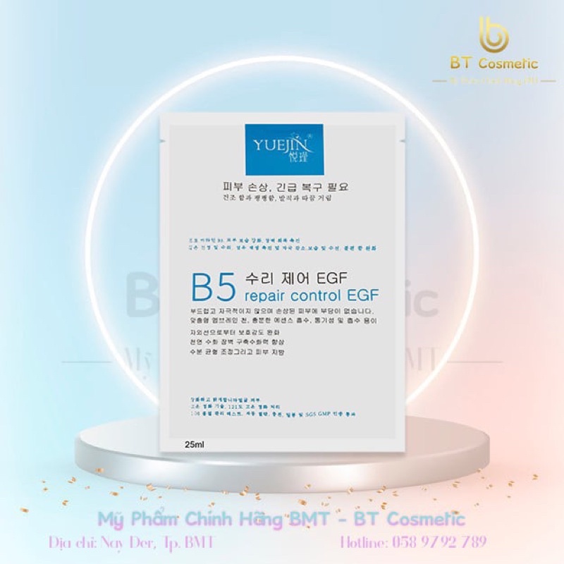 Combo 10 mask Yuejin B5 Hàn Quốc