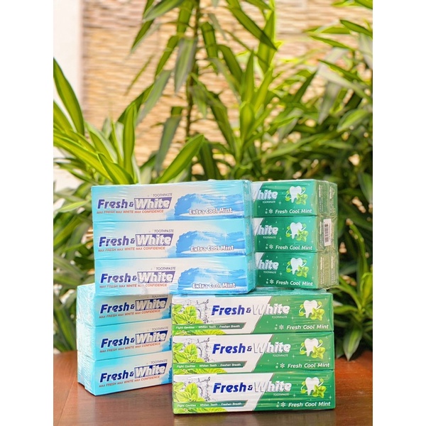 Kem đánh răng Fresh and White 160g Nhập khẩu Thái Lan
