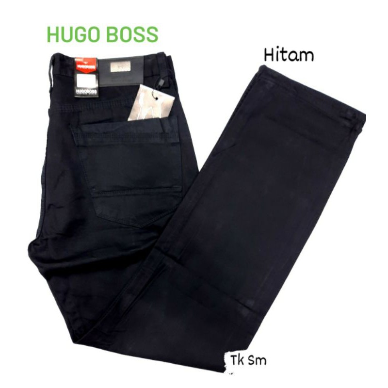 Hugo Boss Áo Khoác Dáng Dài Vải Cotton Thời Trang Cá Tính
