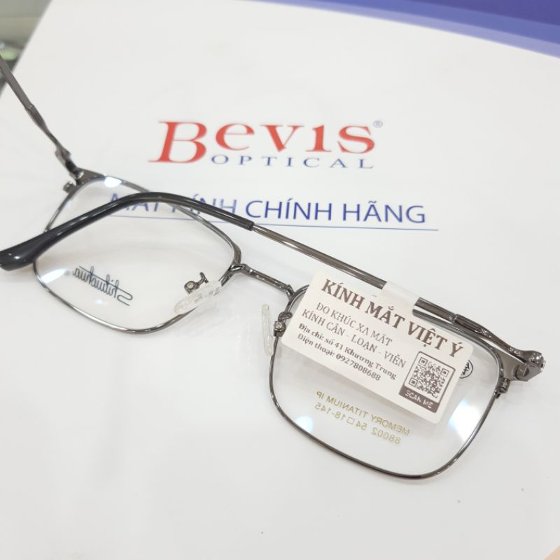 Gọng kính TITAN dáng vuông dành cho nam