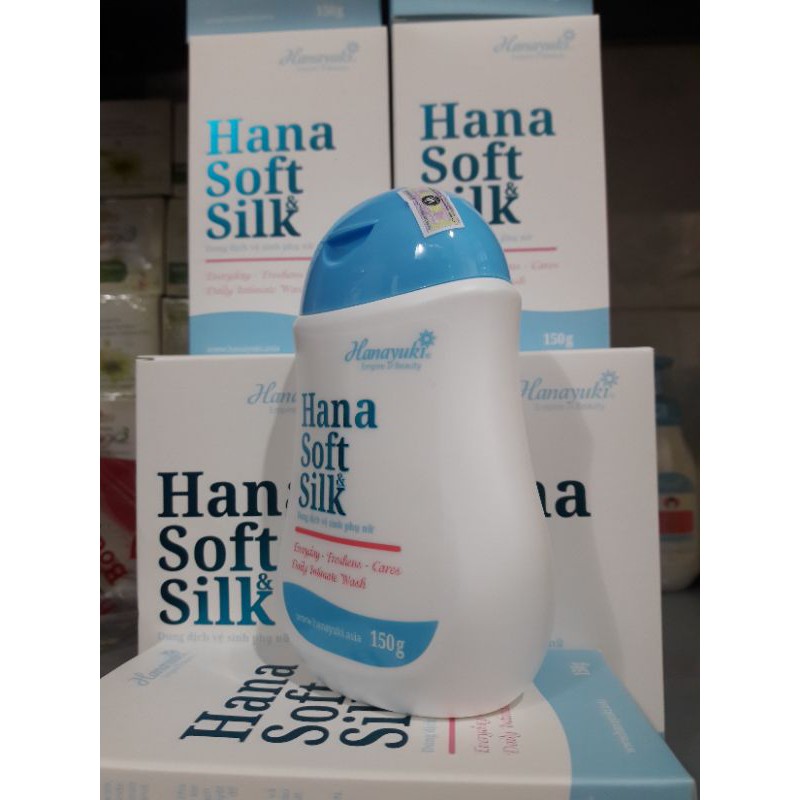 Dung Dịch Vệ Sinh Hana Soft Silk - tem chống hàng giả (chính hãng)