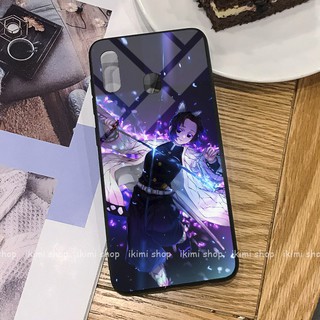 Ốp kính cường Kimetsu No Yaiba cho Xiaomi: redmi 7, redmi 7a, redmi 6pro/ a2 lite, mi 8, mi8 se