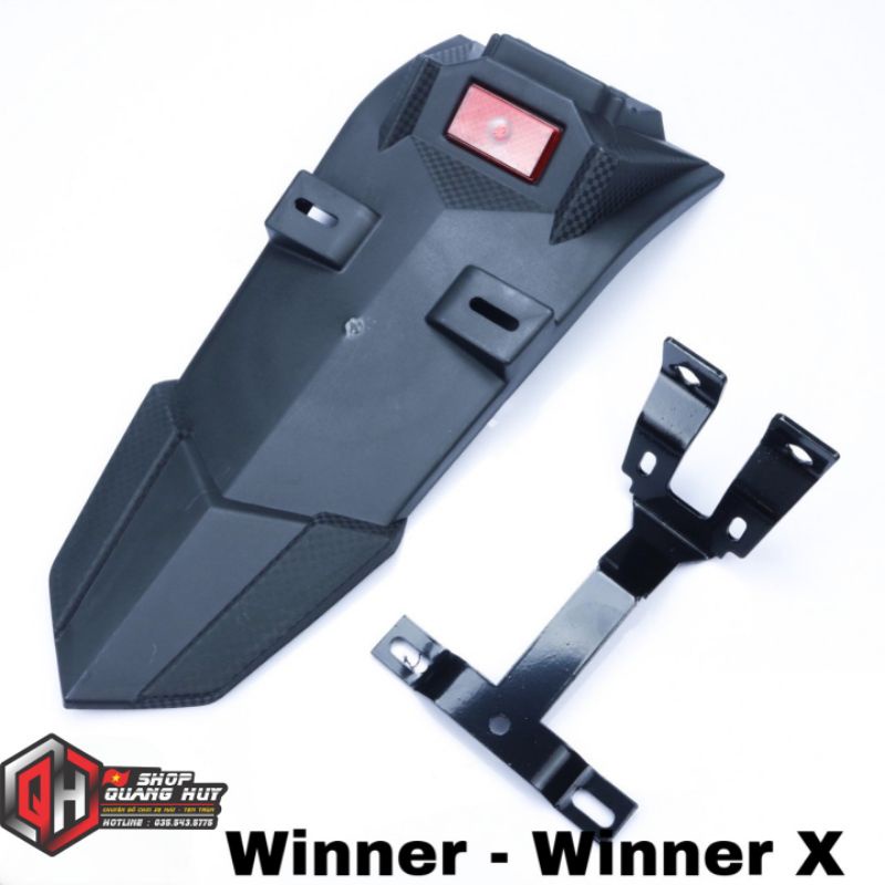 Dè Fz loại vểnh kèm pát chống rung, chống gãy gắn Exciter 150 - 155, Winner - winner X