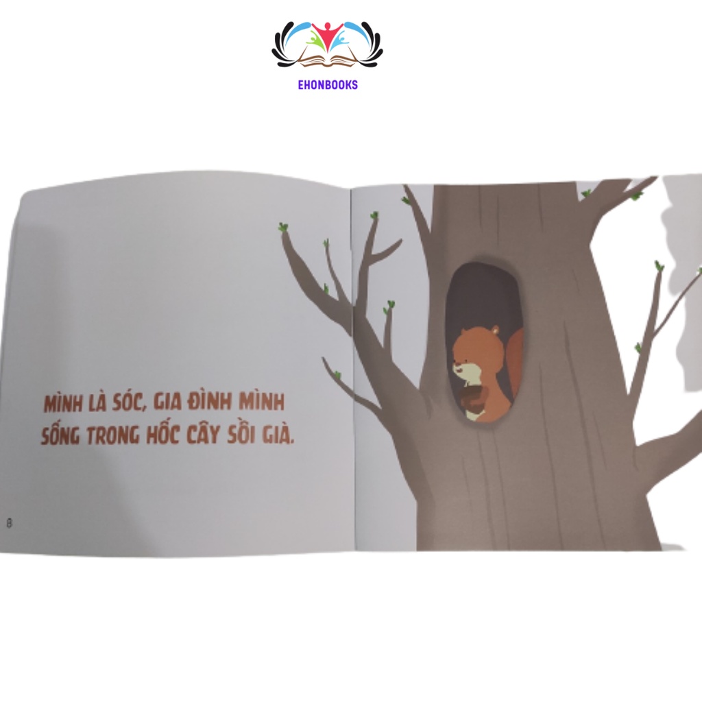 Sách Ehon cho bé 0 3 tuổi - Ehon nhật bản Bạn Ở Đâu Vậy wabooks