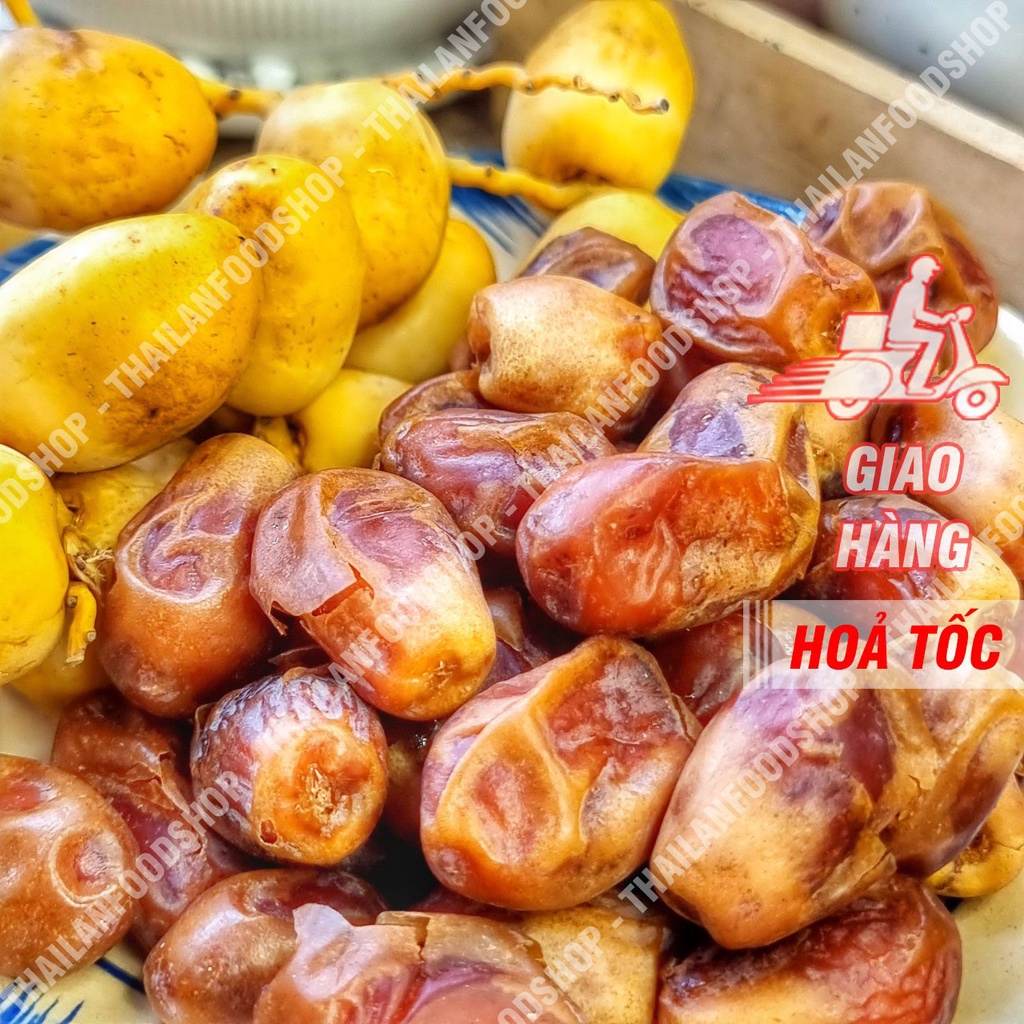 Chà Là Rời Cành Sấy Dẻo Lon 500gr
