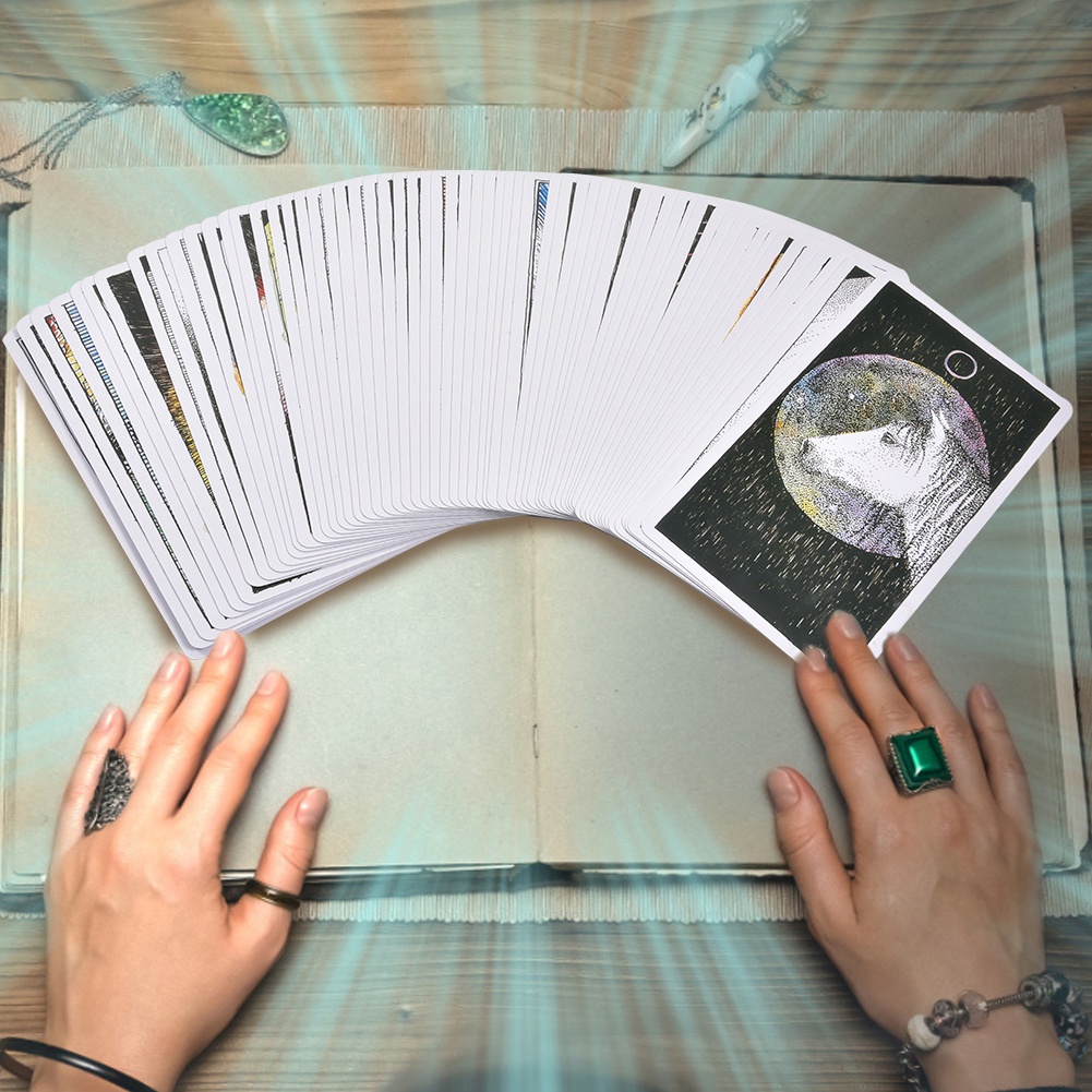 Bộ 63 Thẻ Bài Tarot Hình Động Vật Hoang Dã