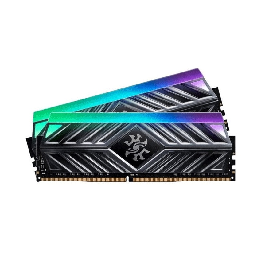 Bộ Nhớ RAM ADATA SPECTRIX D41 RGB 16GB (1x16GB) DDR4 3200MHz - Bảo hành chính hãng 36 Tháng