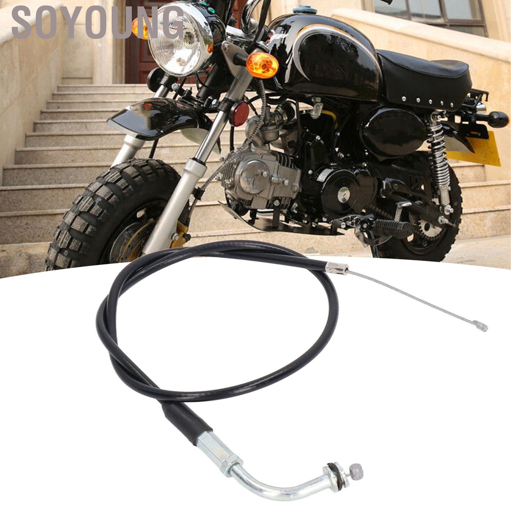 Soyoung 700mm Motorcycle Throttle Cable Wire for Z50A Z50R CRF50F XR50R Mini Monkey Dirt Bike