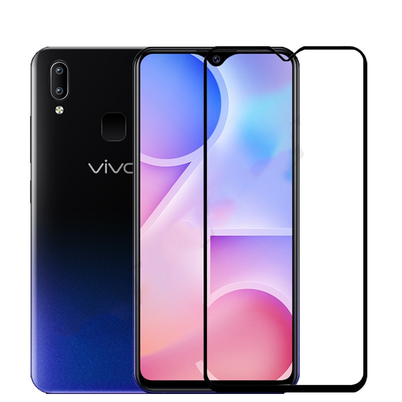 Kính cường lực cho Vivo X60 X70 Pro Plus Y52S Y11 Y17 Y19 Y81 Y83 Y85 Y89 Y91 Y93 Y95 Z5X Z1 Z5 V17 S1 Pro Neo Y7S X20 X9 X9S X7 V5 V7 Plus