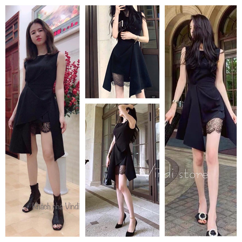 Đầm phối ren cao cấp