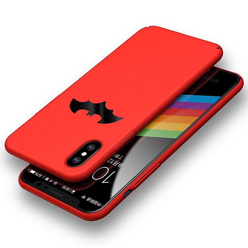 Ốp điện thoại Batman nhám bằng PC cứng cho iPhone 6 6s 7 8 plus X XS MAX XR XS 11 pro max