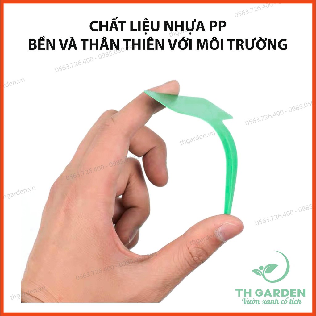 Thẻ Ghi Tên Cây, Thẻ Ghi Tên Lan - Đánh Dấu Thông Tin Cây - Loại Nhựa Mềm