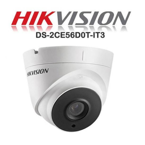 Camera HDTVI Dome hồng ngoại  Hikvision DS-2CE56D0T-IT3 2.0 MP