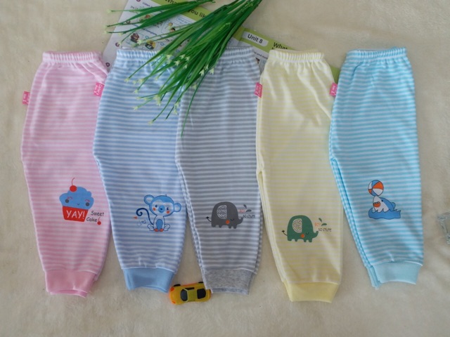 QUẦN CHỤC DÀI NỈ COTTON KẺ CHẤT DÀY RẤT ĐẸP CHO BÉ TRAI BÉ GÁI